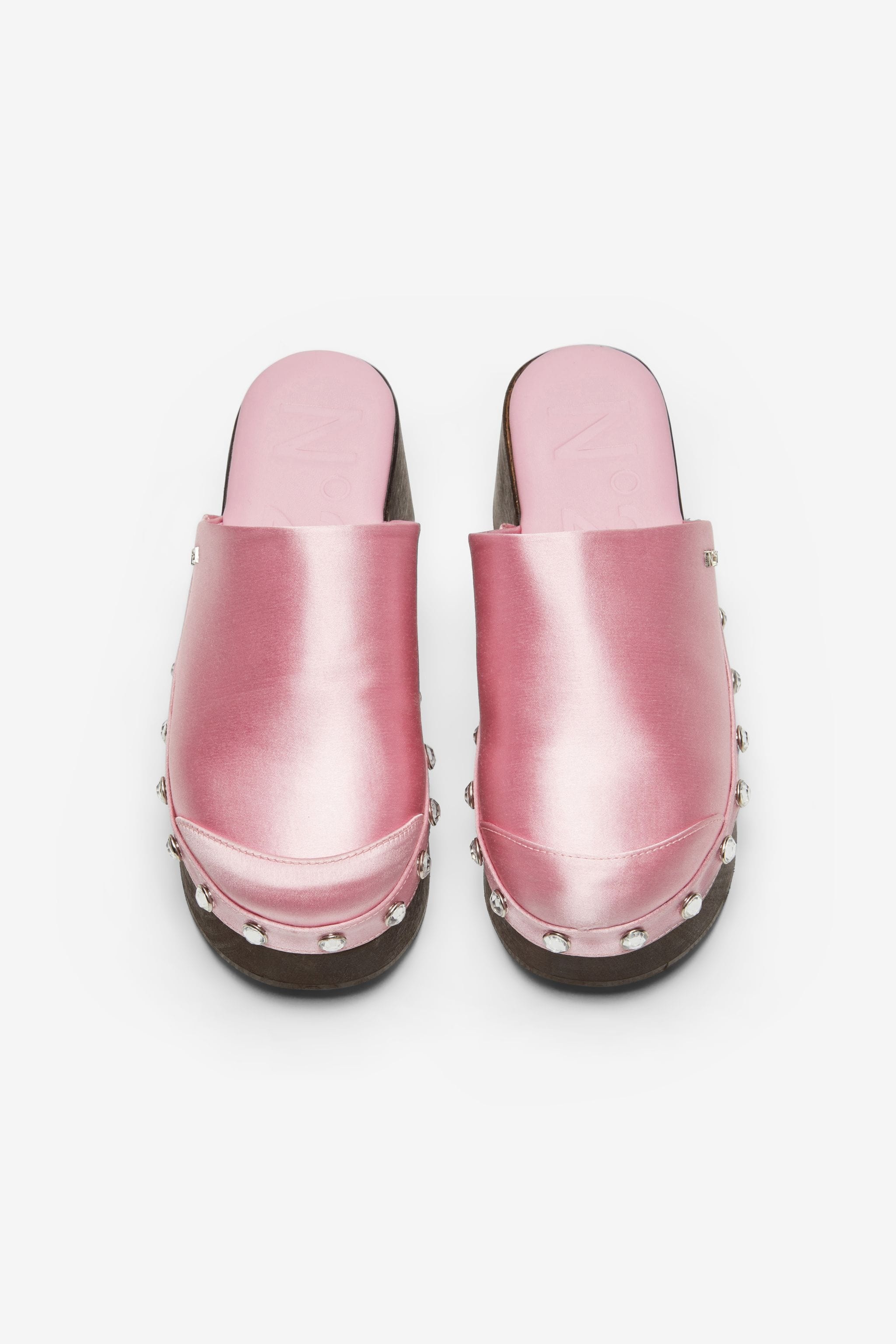 CRYSTAL-EMBELLISHED CLOGS - 2