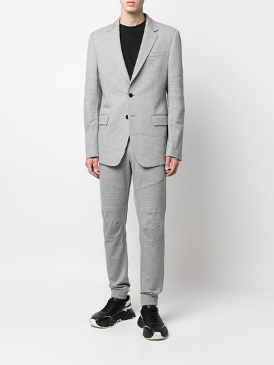 PHILIPP PLEIN cuffed single-breasted suit outlook