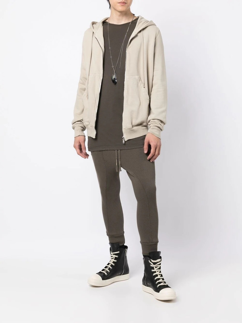 Boris Bidjan Saberi drawstring-fastening waistband trousers outlook