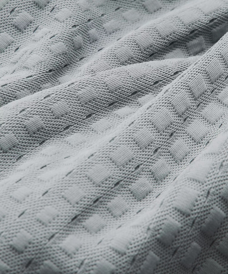 3D Waffle-Knit Jacquard Pullover 9