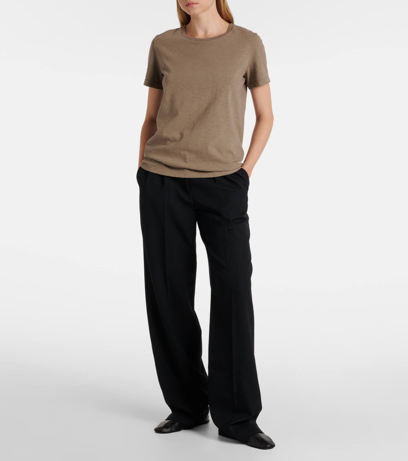 The Row Wesler cotton jersey T-shirt outlook