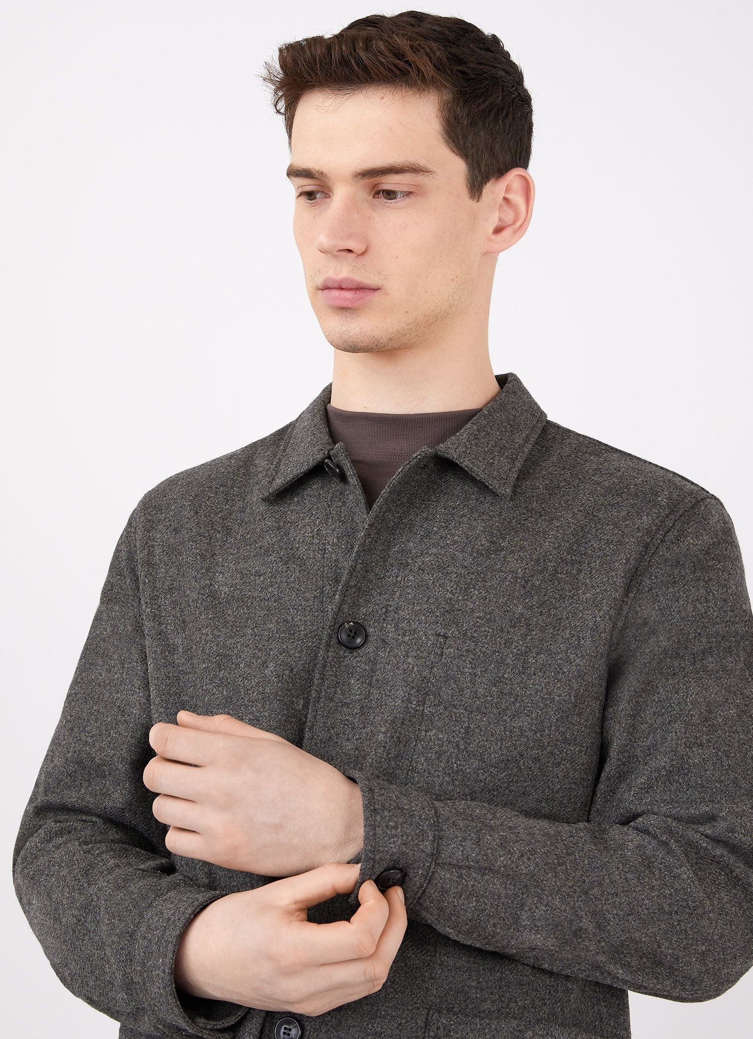 Wool Twin Pocket Jacket - 5