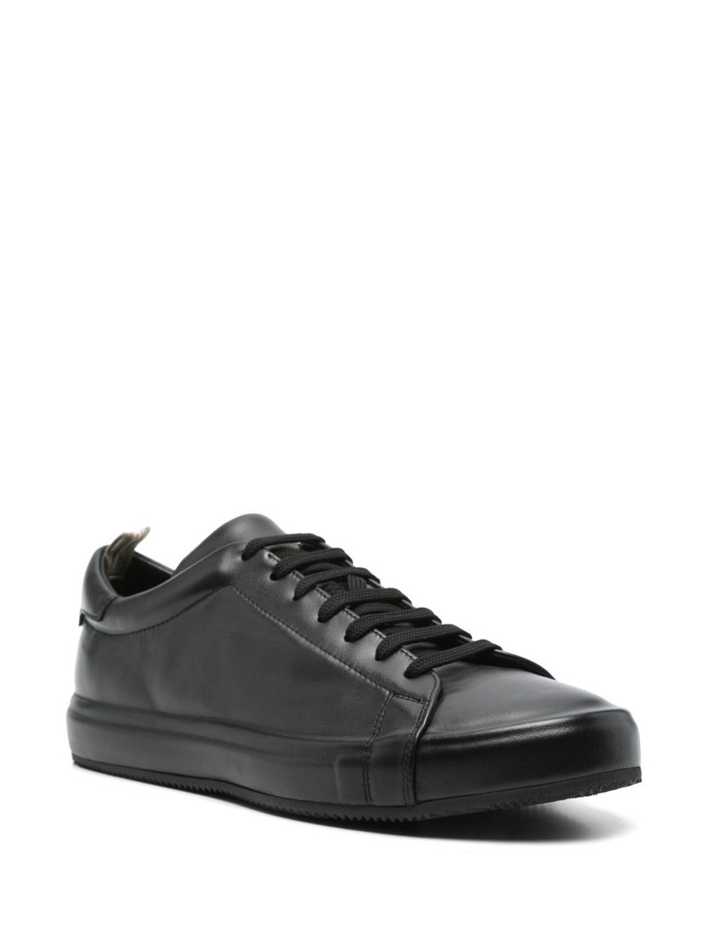 OFFICINE CREATIVE leather low-top sneakers outlook