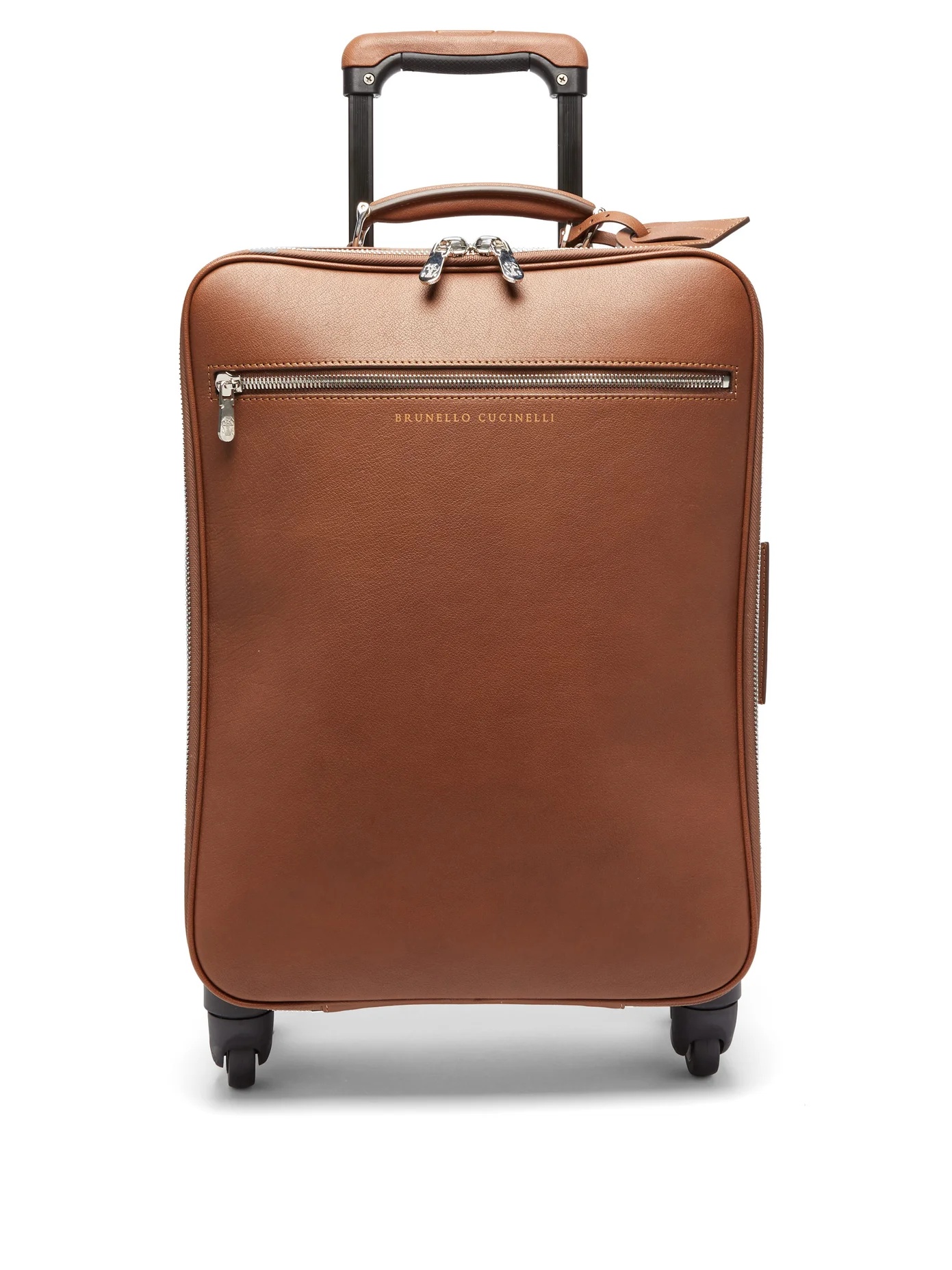 Leather cabin suitcase - 1