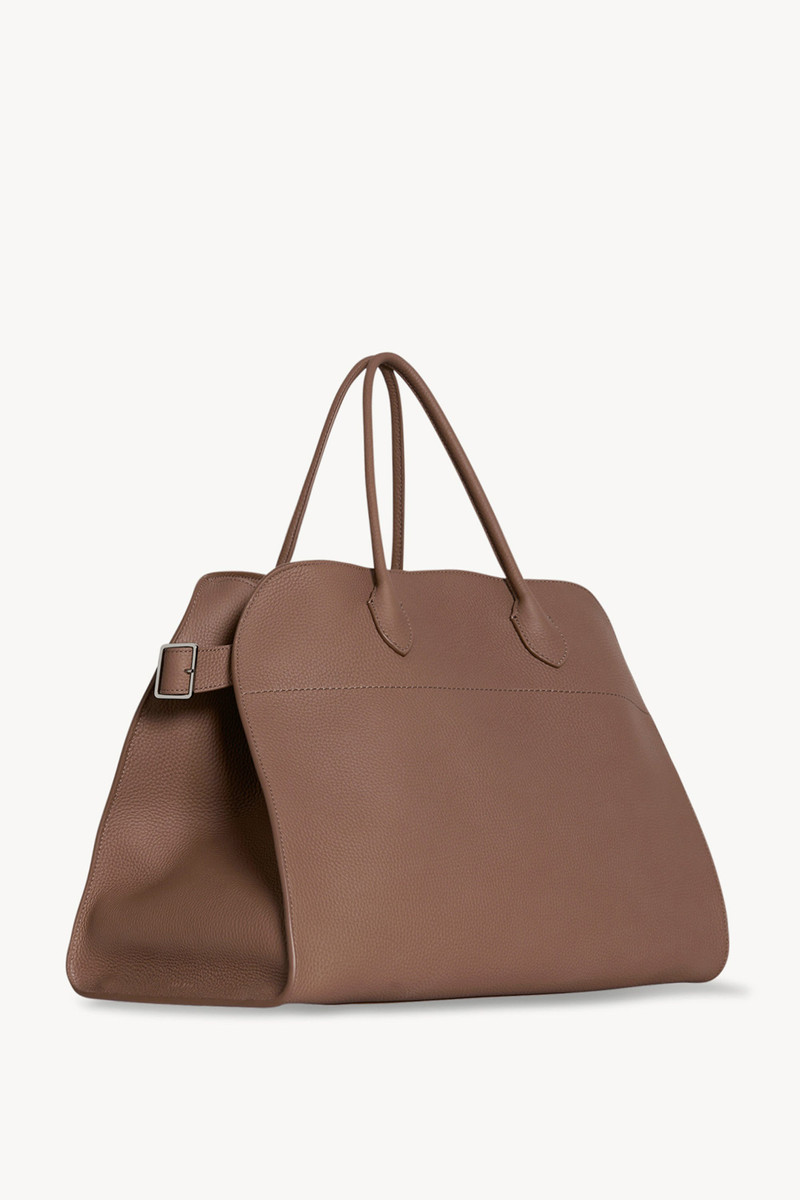 The Row Soft Margaux 17 Bag in Leather outlook