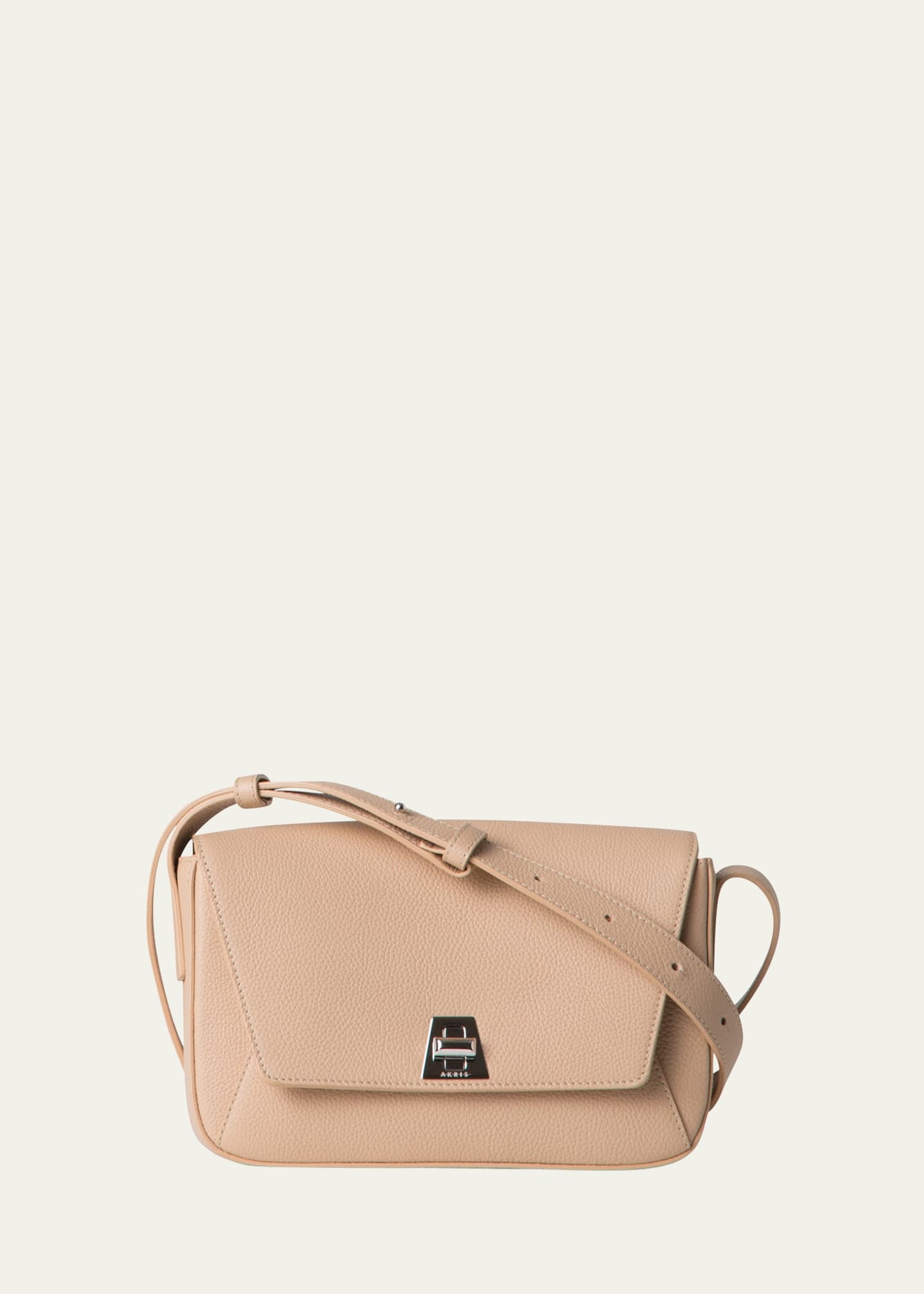 Anouk Lite Flap Leather Crossbody Bag - 1