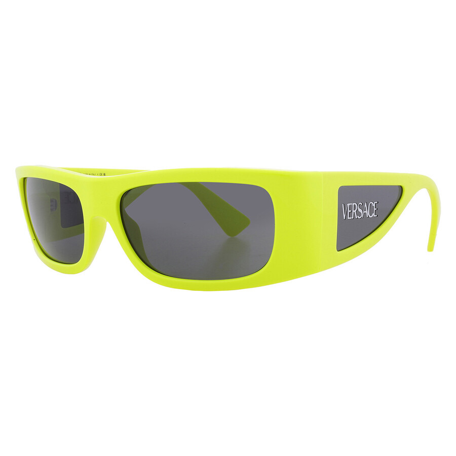 Versace Grey Wrap Men's Sunglasses VE4482 544987 57 - 2