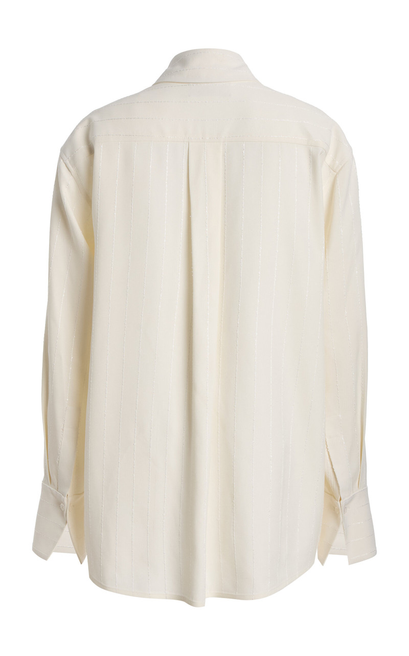 Mollie Twill Top ivory 3