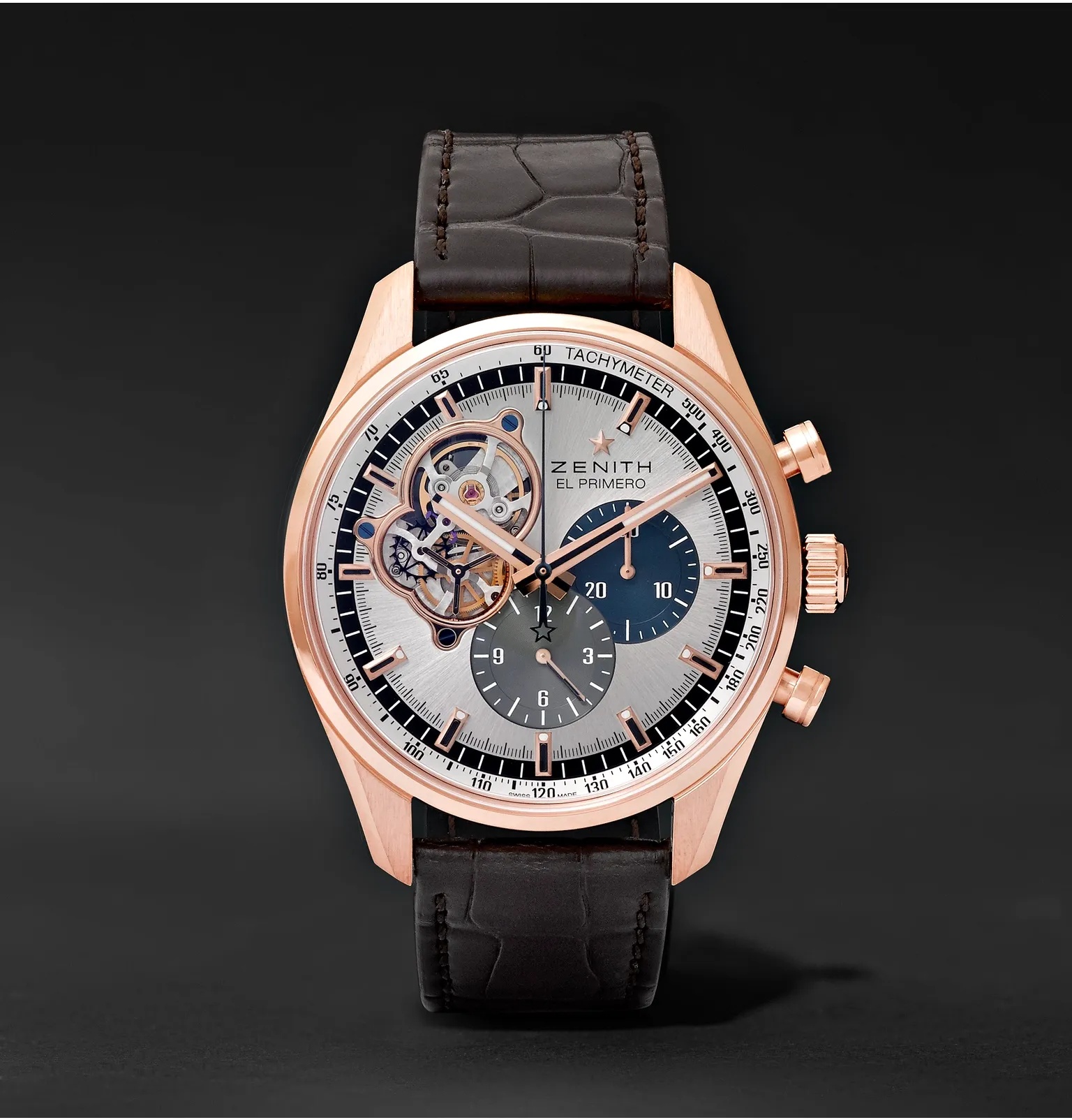 El Primero Chronomaster 42mm 1969 Rose Gold and Alligator Watch, Ref. No. 18.2040.4061/69.C494 - 1