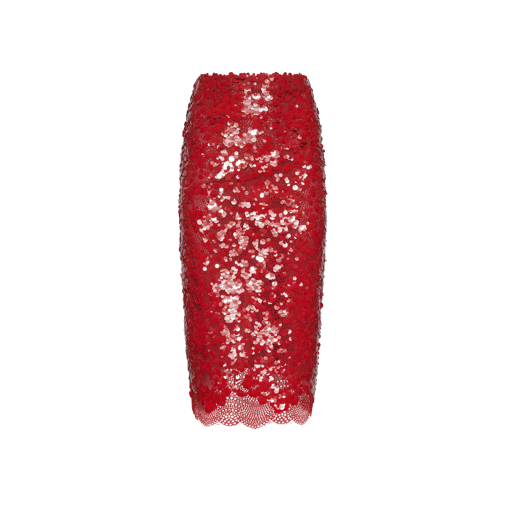 Makena Sequin Pencil Skirt - 1