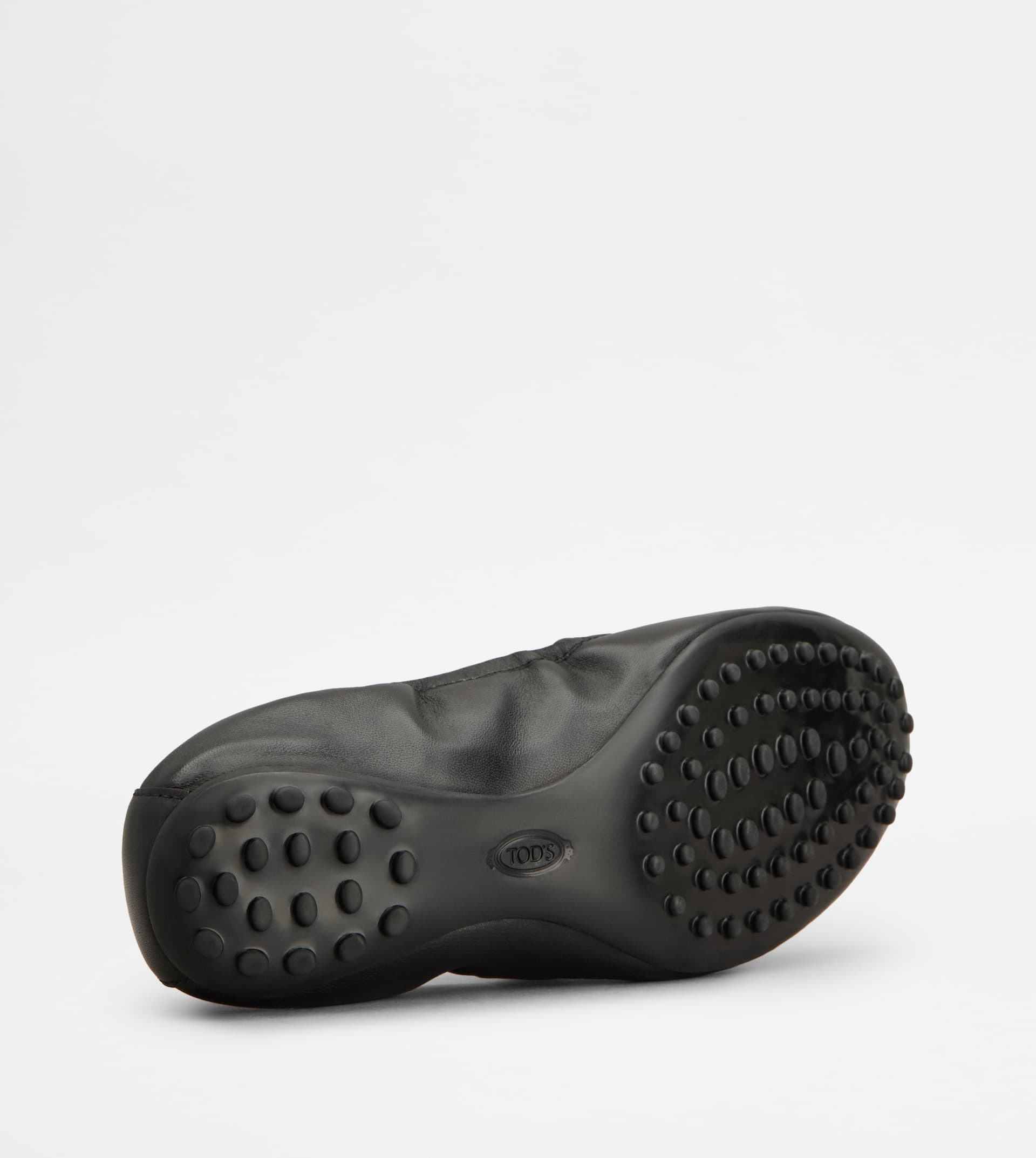 BALLERINAS IN LEATHER - BLACK - 4