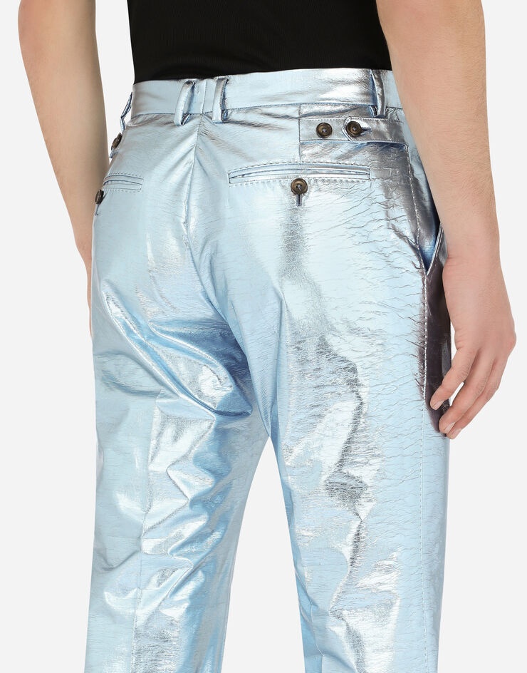 Laminated stretch technical fabric pants - 5