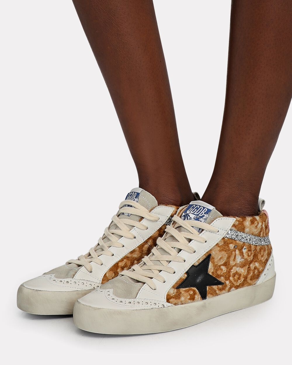 Mid Star Leopard Sneakers - 2