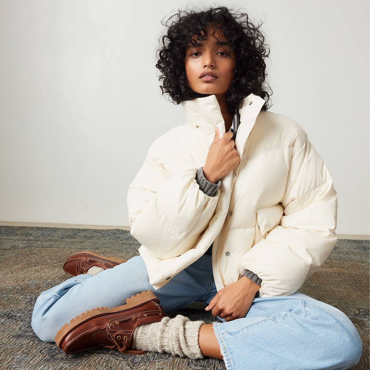 WESTERN SHORT BUBBLE PUFFER JACKET - 5