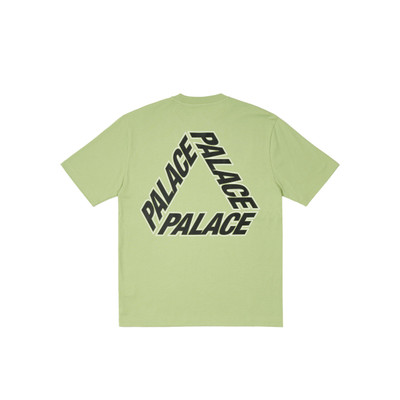 PALACE P-3 OUTLINE T-SHIRT NATURAL GREEN outlook