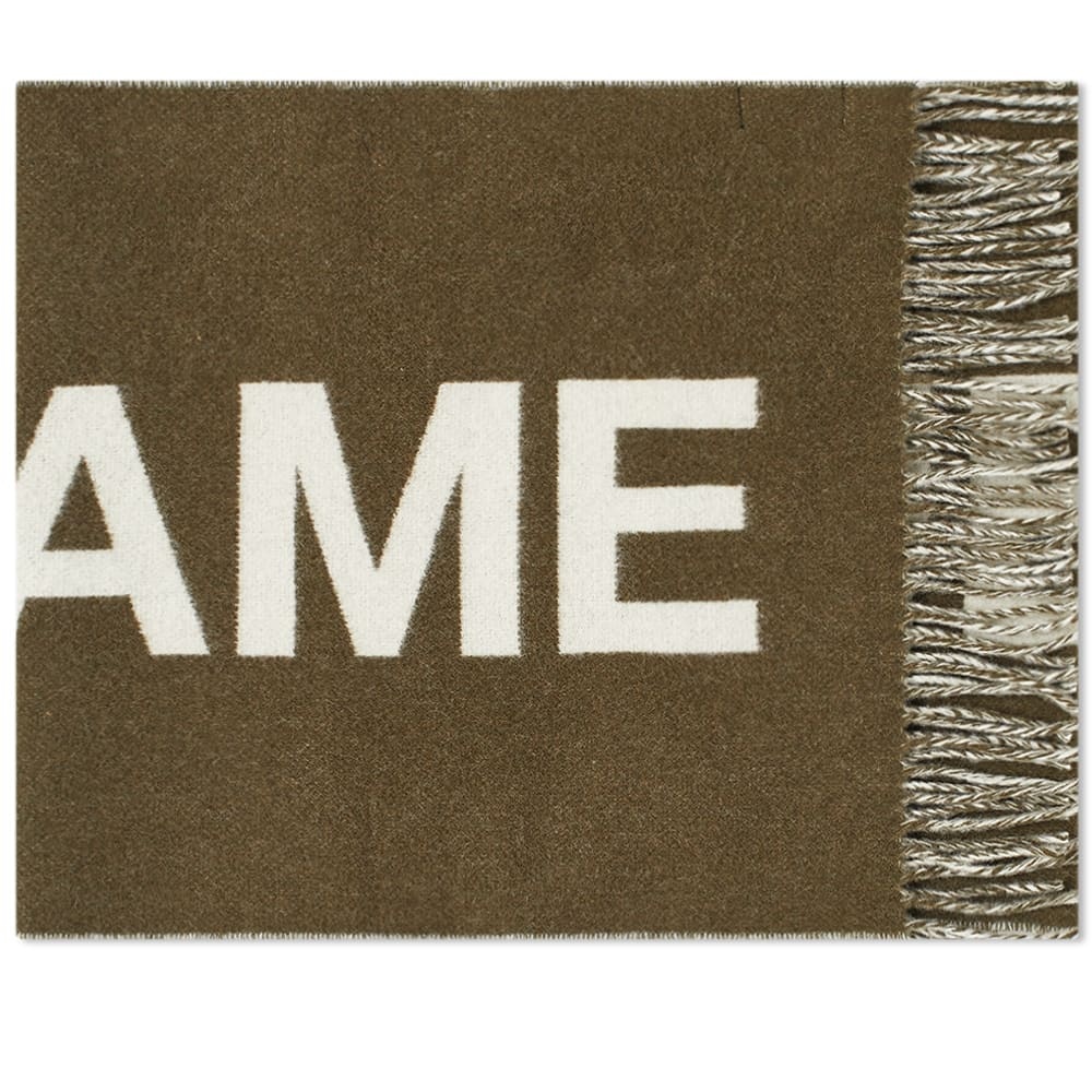 A.P.C. Rue Madame Logo Scarf - 1