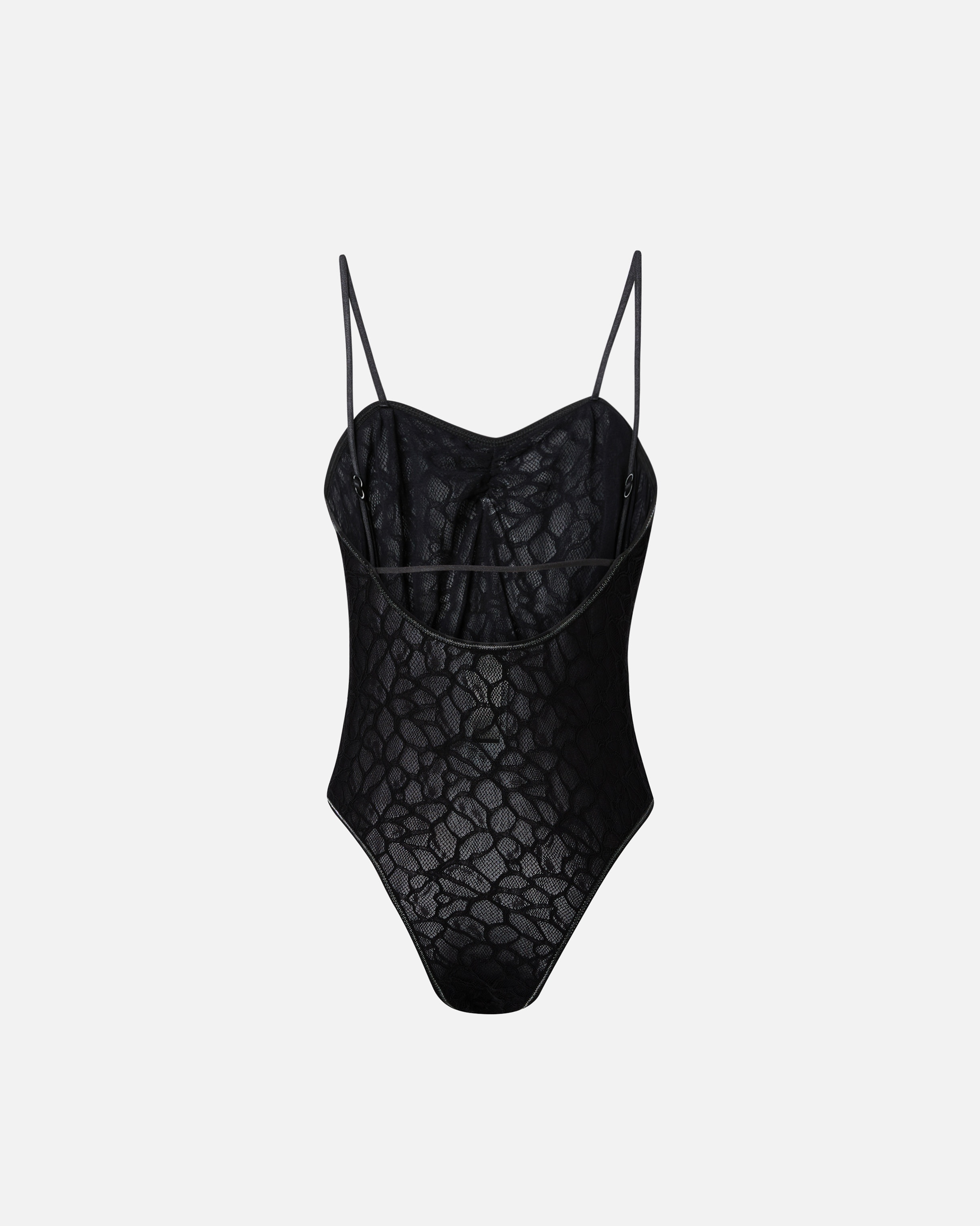 BODYSUIT WITH THIN LACE STRAPS - 2