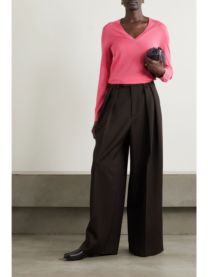 Loro Piana Cashmere sweater Pink outlook