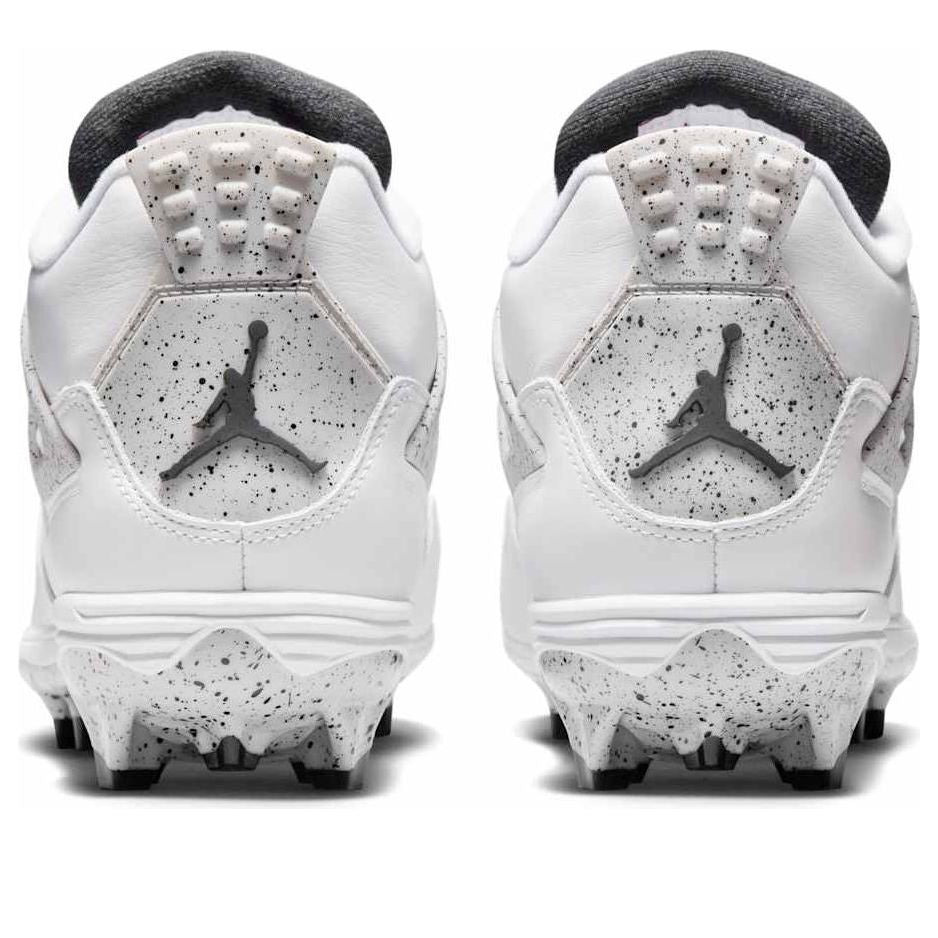 Air Jordan 4 TD Cleat 'White Cement' HQ0207-106 - 3