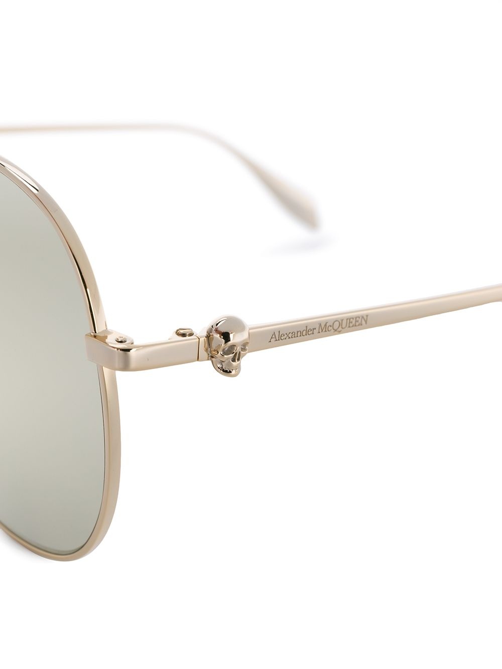 tinted aviator-frame sunglasses - 3