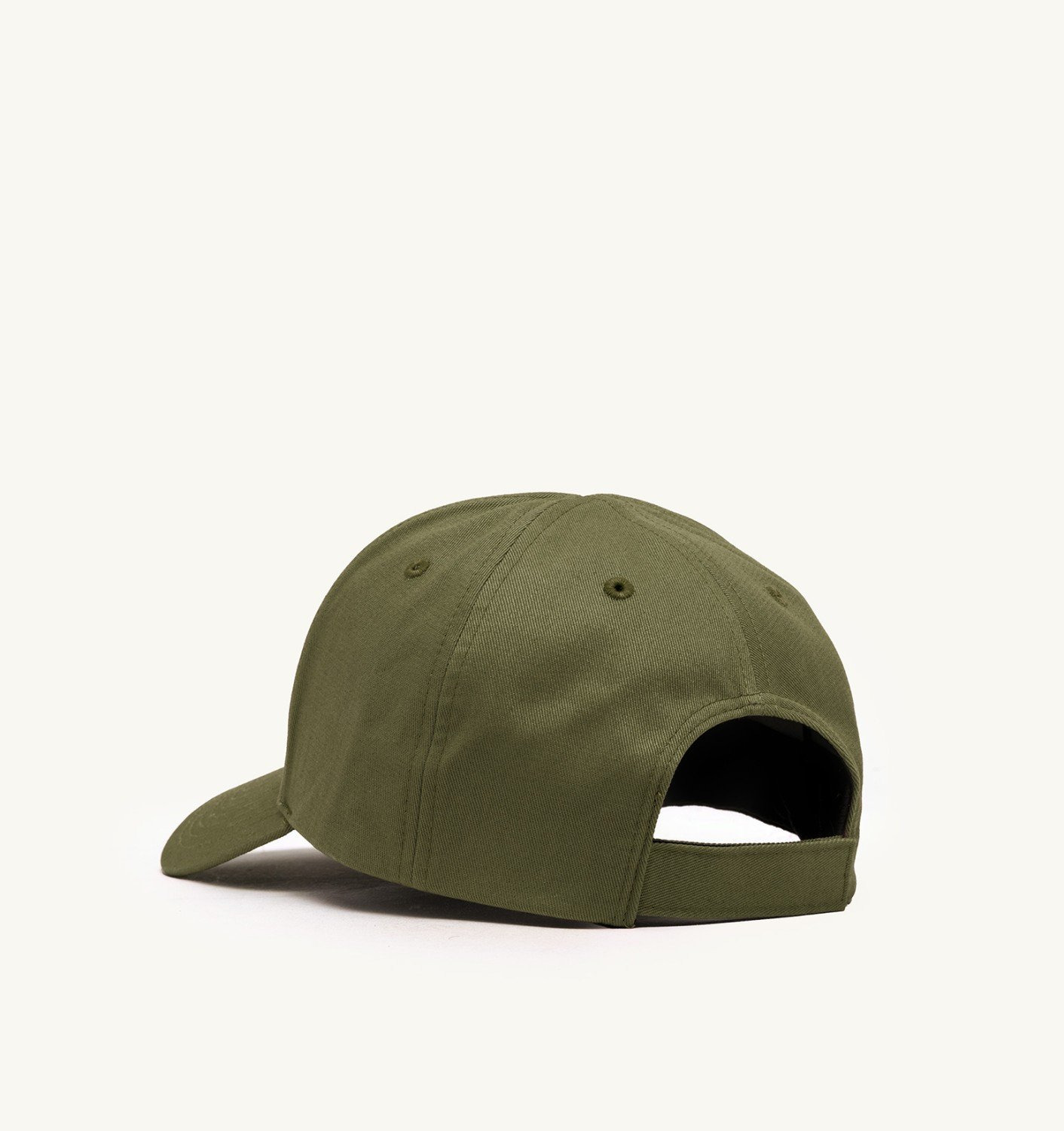 UNISEX EMBROIDERED CONTRAST LOGO BASEBALL CAP - 4