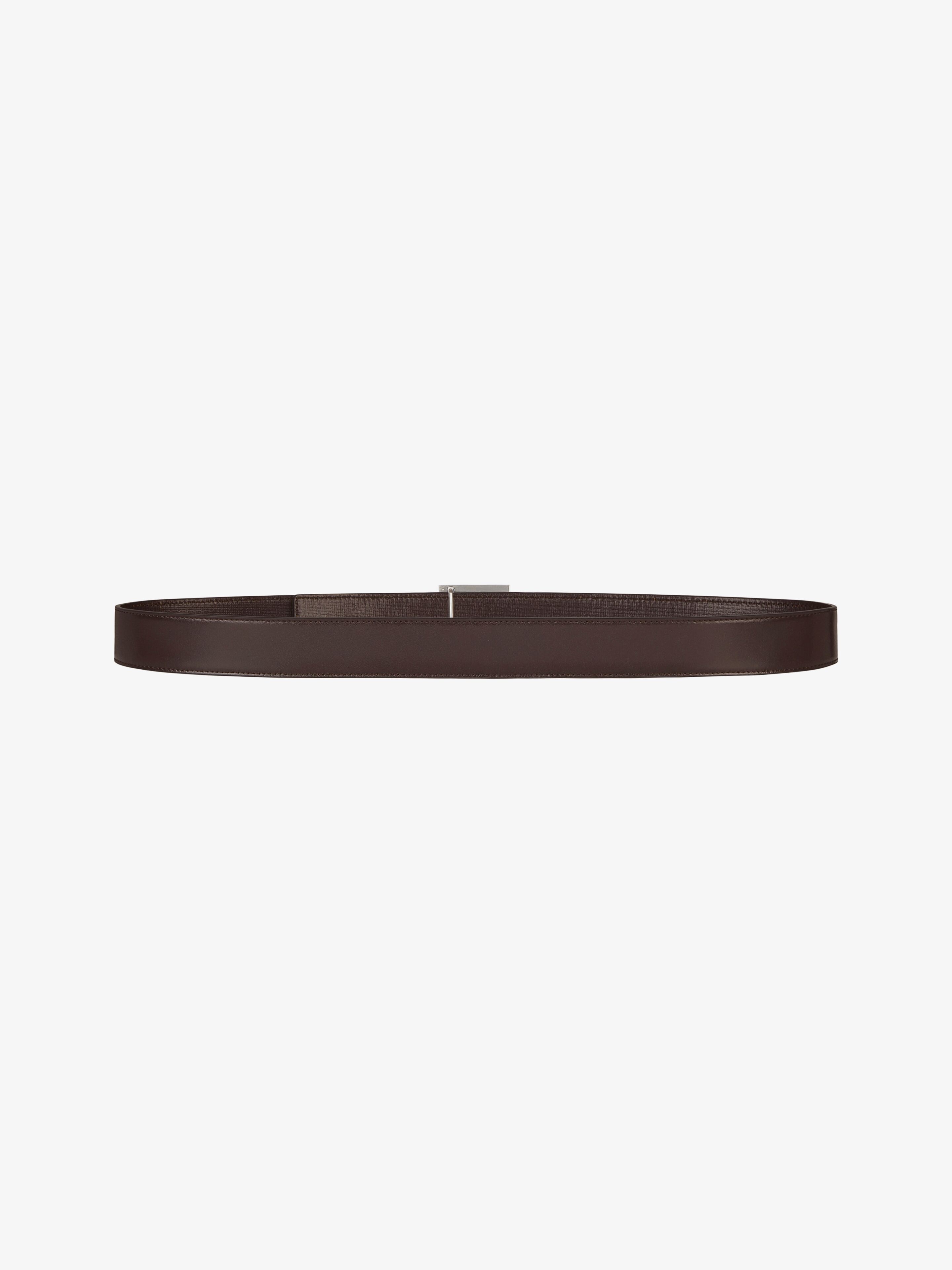 4G REVERSIBLE BELT IN 4G CLASSIC LEATHER - 3