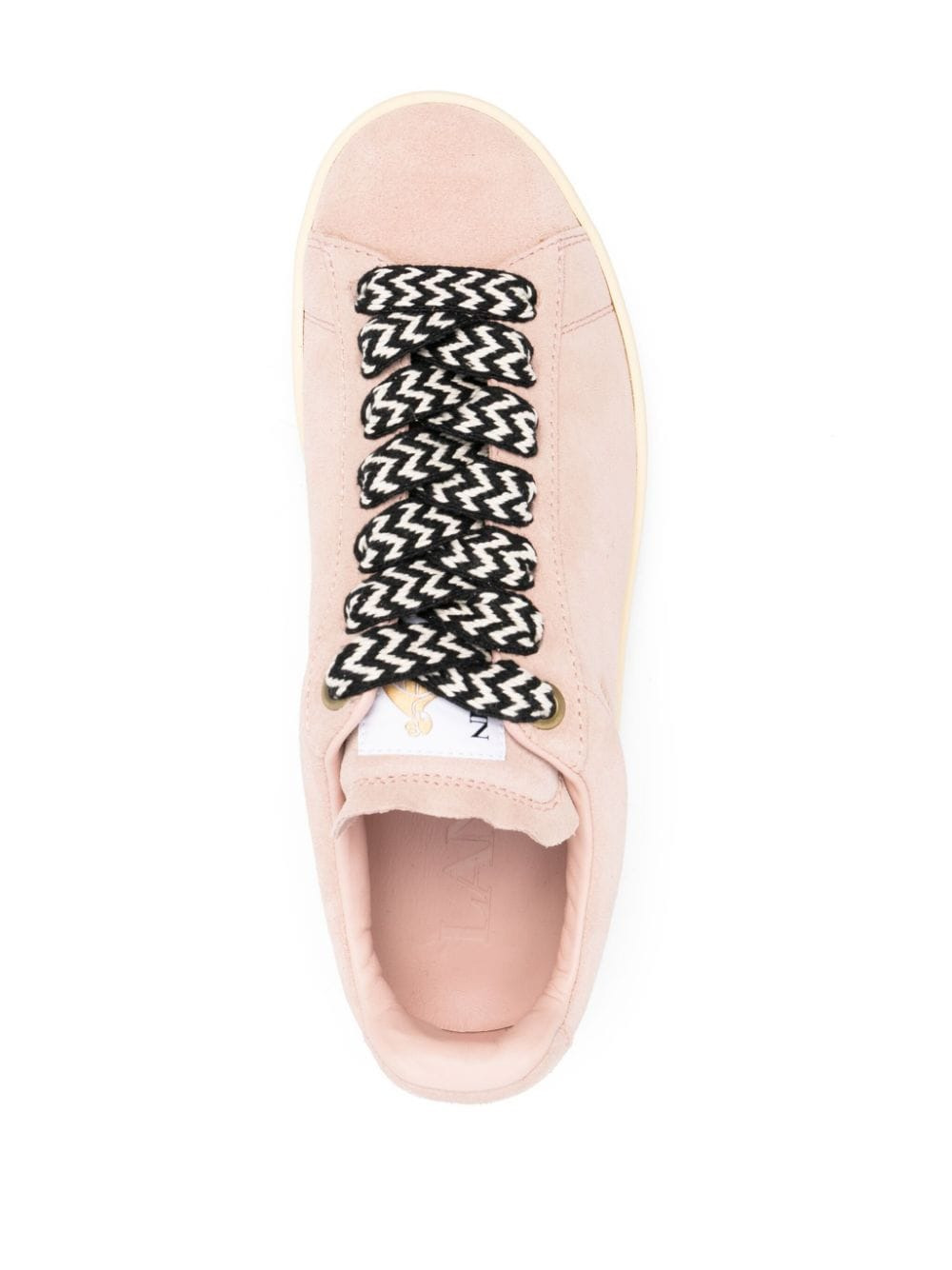 Lanvin Women Lite Curb Low Top Sneakers - 4