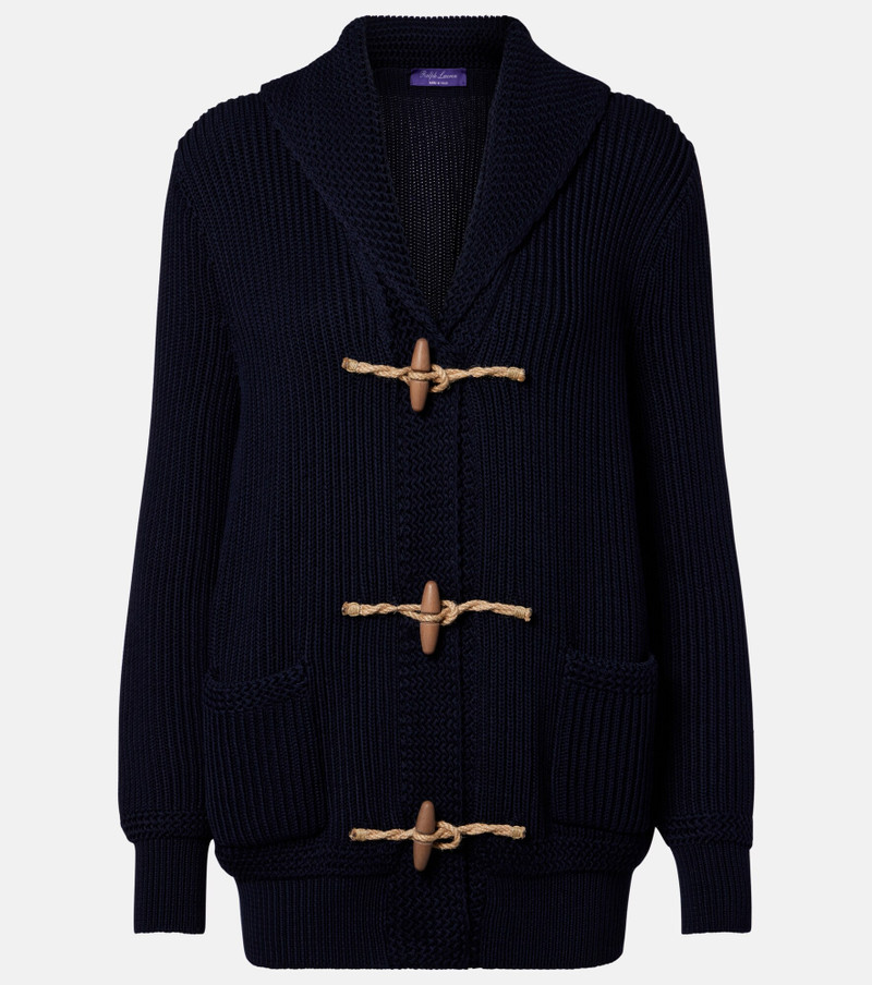 Cotton and silk cardigan 1