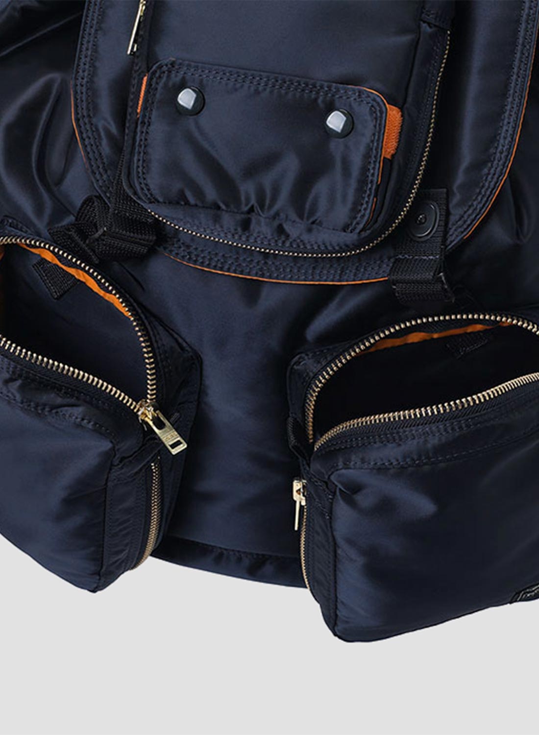 Porter-Yoshida & Co Tanker Backpack in Iron Blue - 9