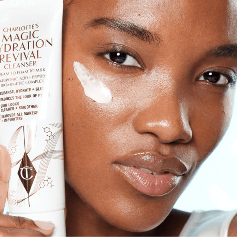CHARLOTTE’S MAGIC CLEANSE, TONE & GLOW SET SKINCARE KIT 5