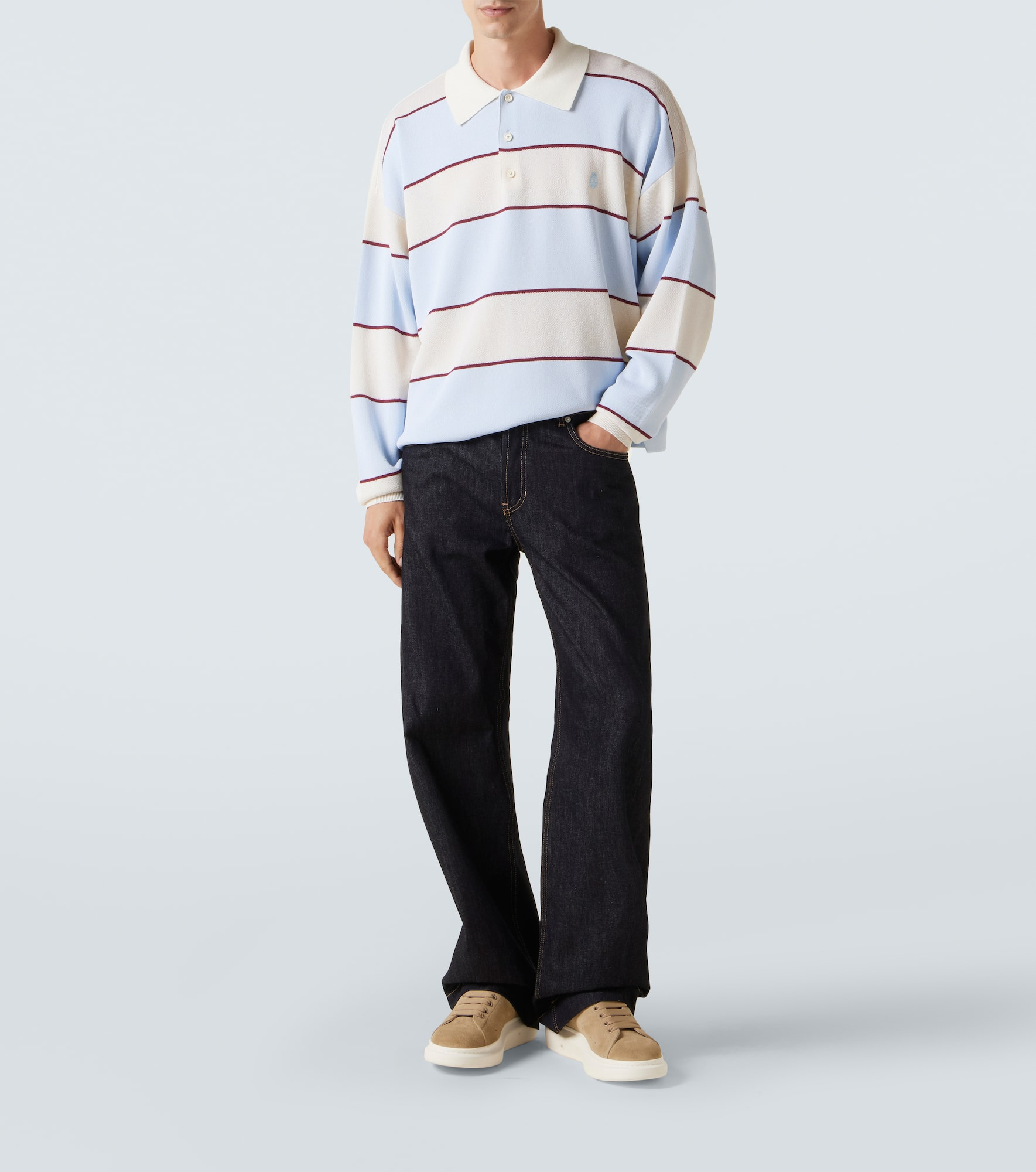 Oversized suede sneakers - 2