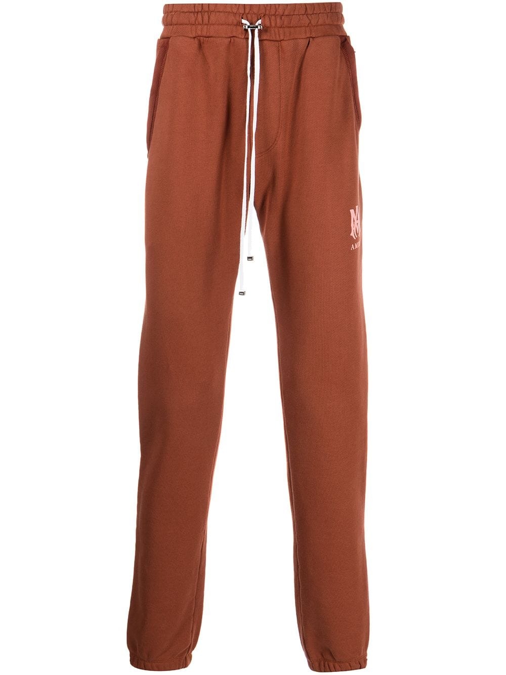 logo print track pants - 1