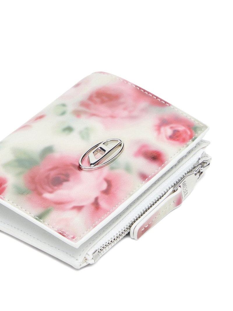 floral-print zip-fastening wallet 4