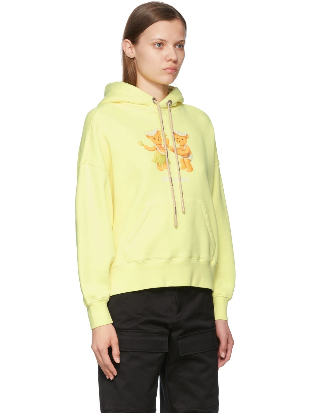 パーカー・フーディ Palm Angels Yellow cotton oversize sweatshirt Palm Angels Hoodie cotton yellow S Used | eBay