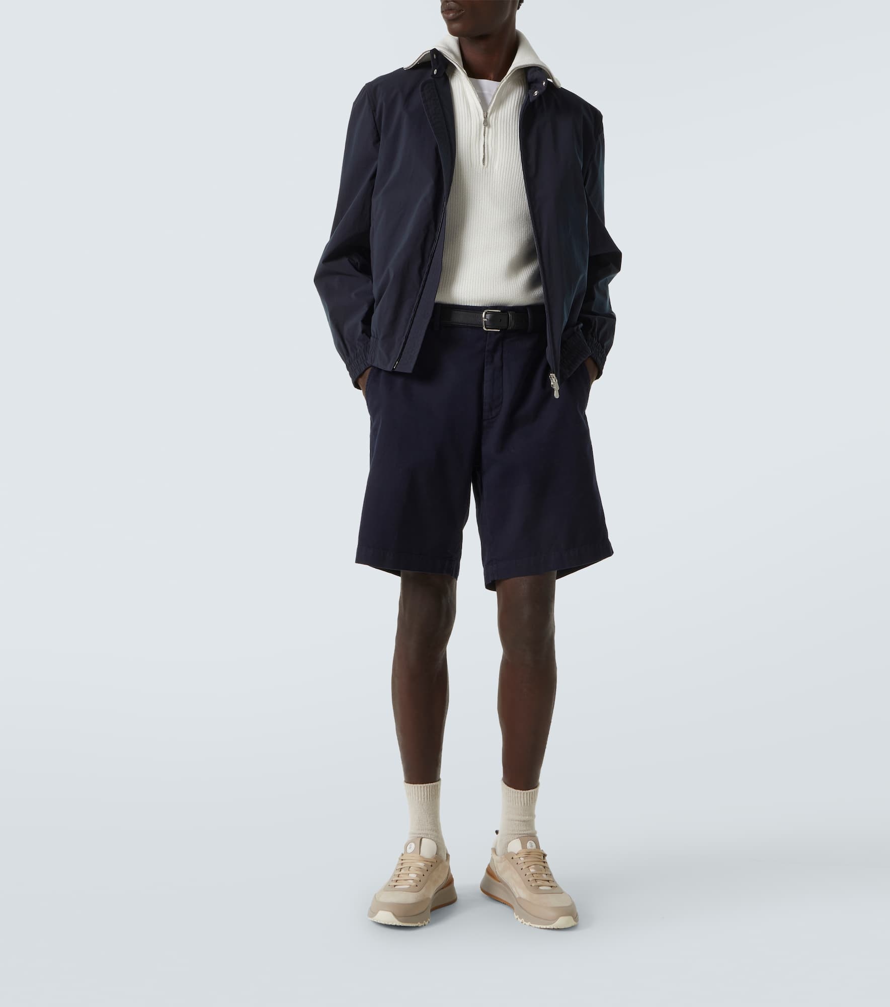Half-zip cotton vest - 2