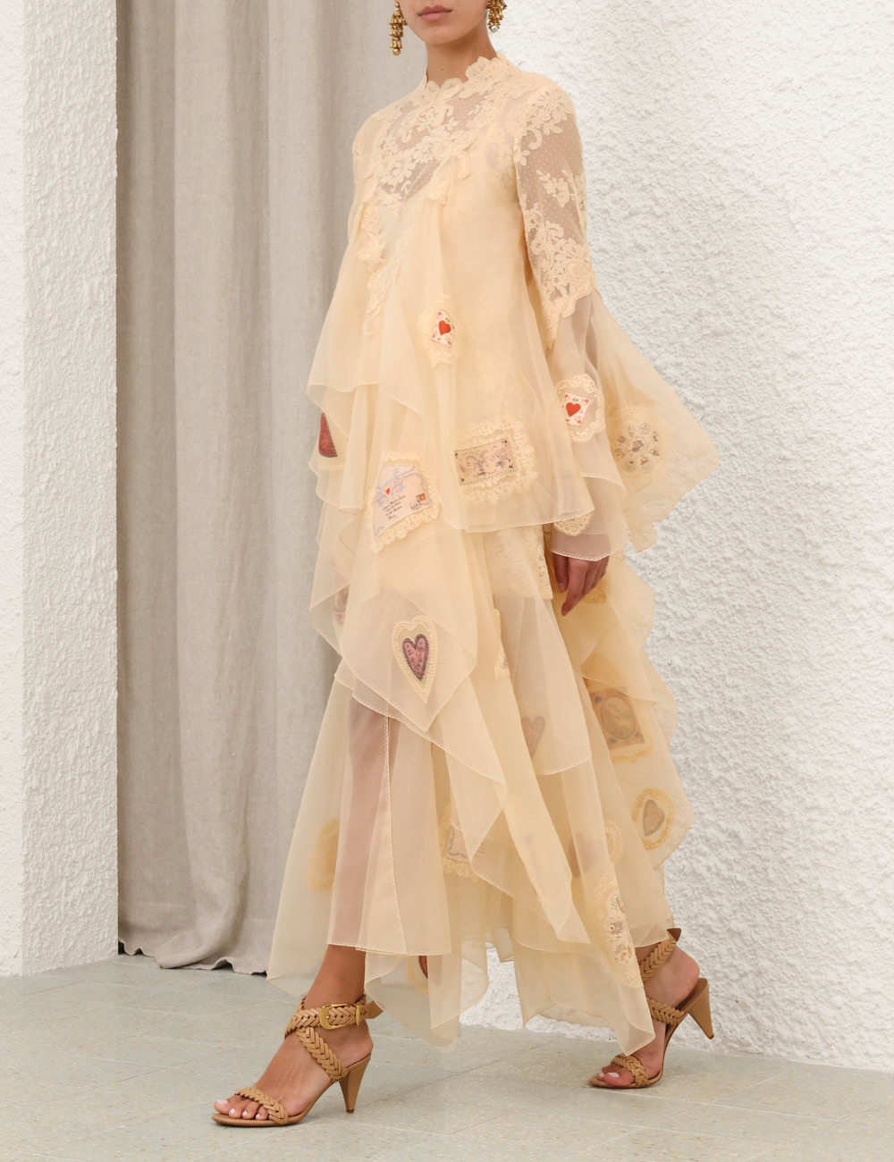 HYPNOTIC CASCADING GOWN - 3