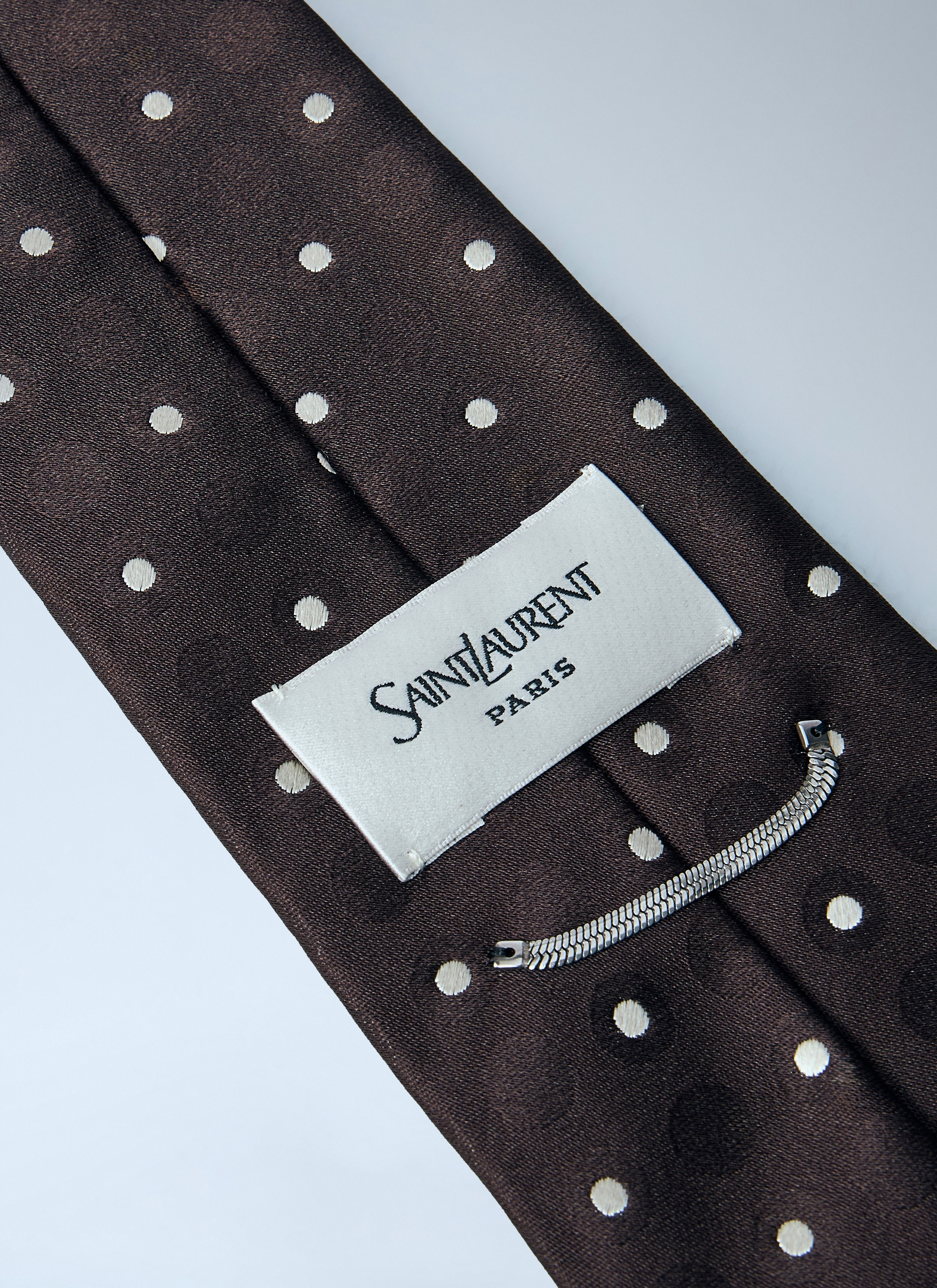 Dotted Silk Tie - 5