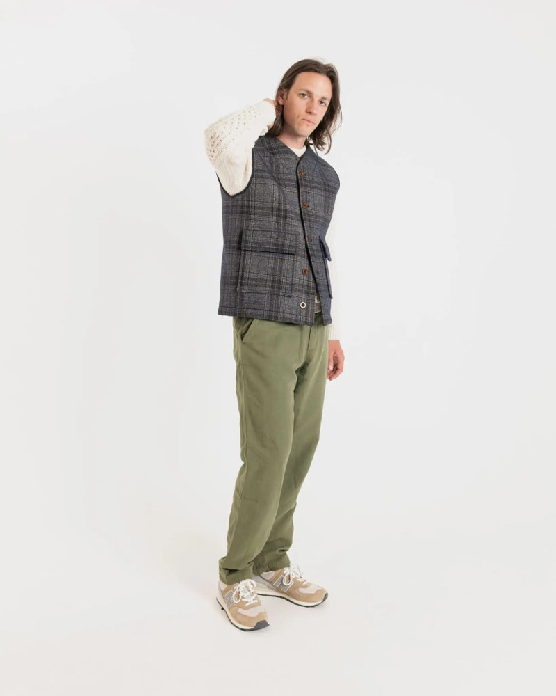Men's Roger Gilet Check 5