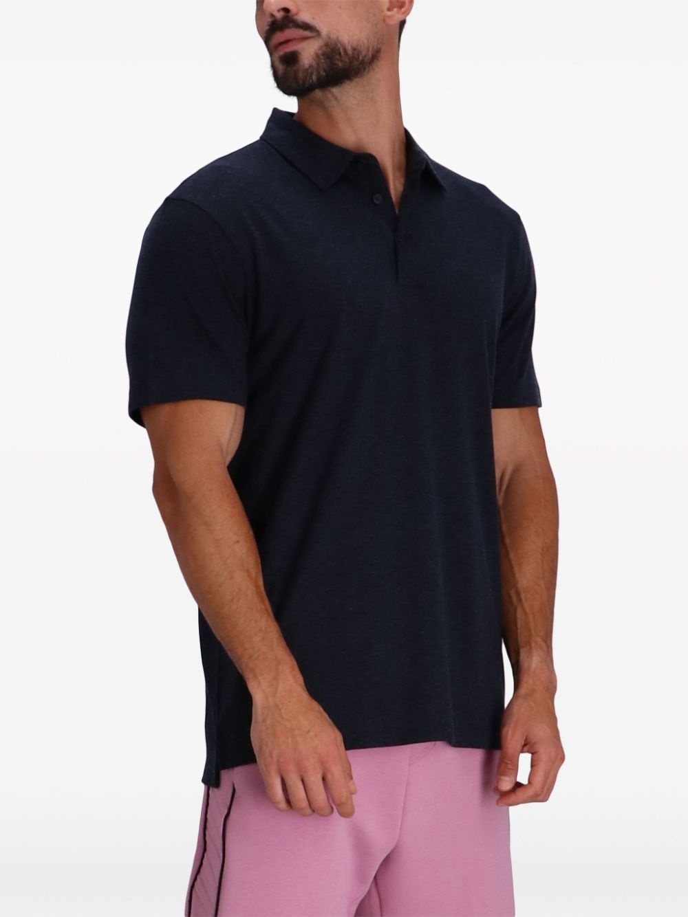 stripe-detailing polo shirt - 3