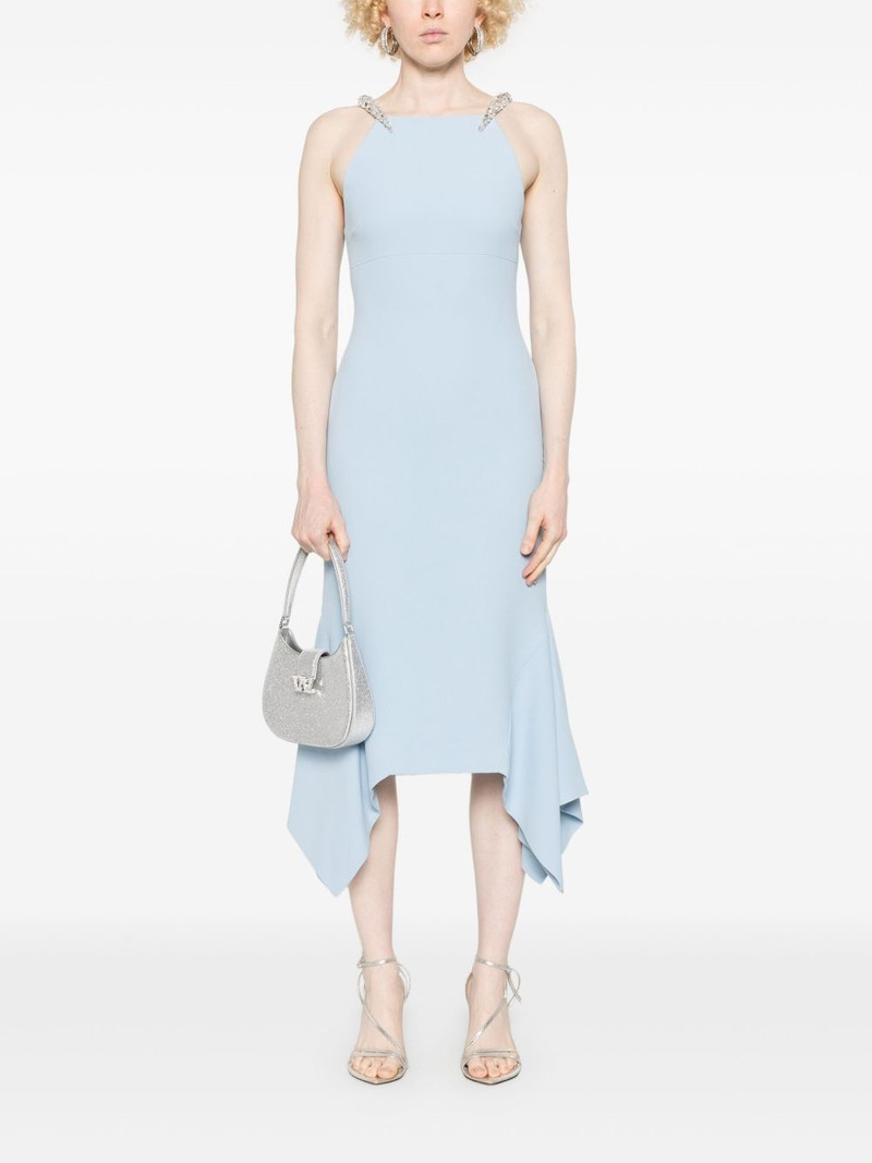 David Koma crystal-embellished midi dress outlook