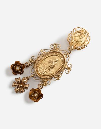 Dolce & Gabbana Drop earrings with decorative details outlook