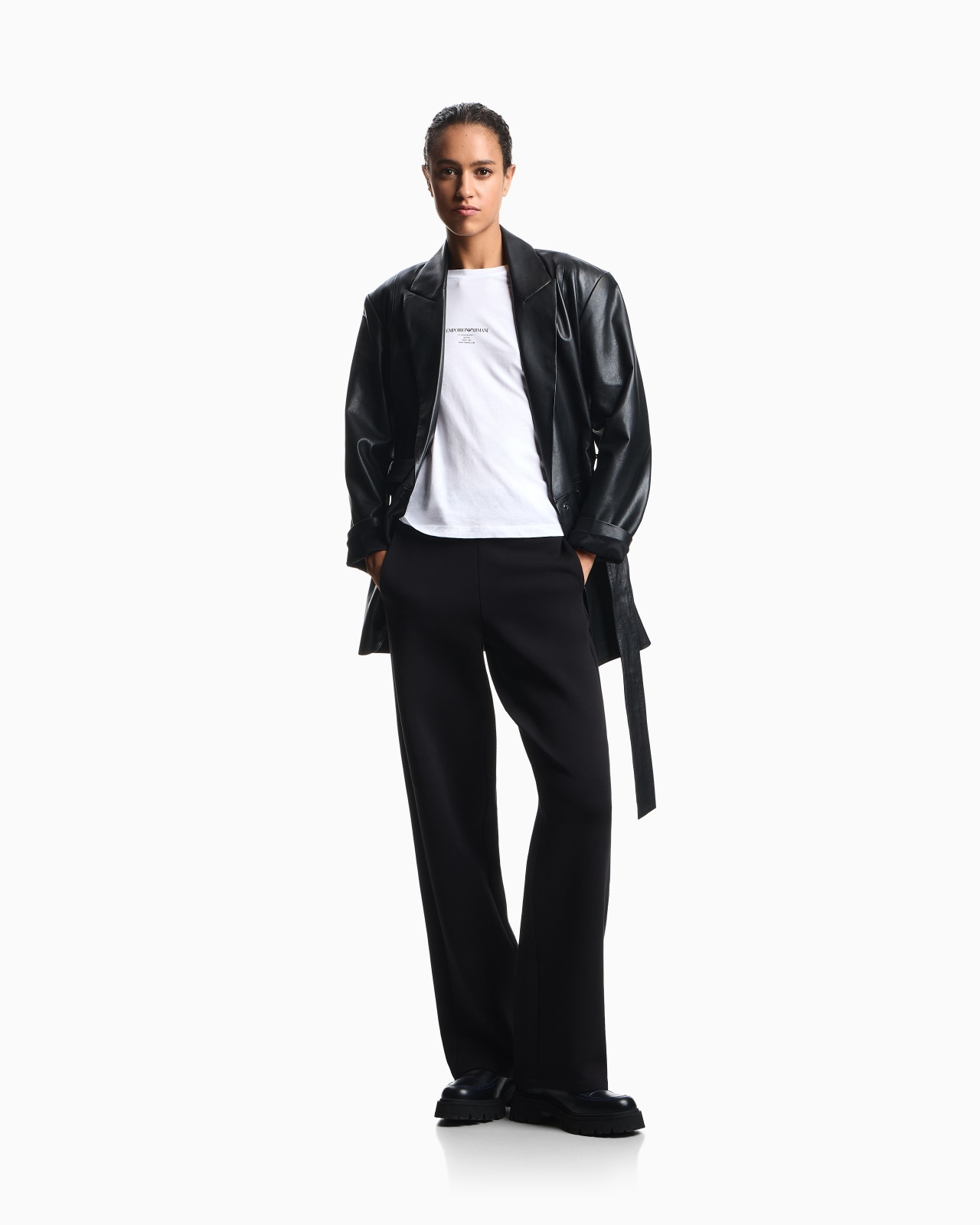 ASV DOUBLE JERSEY TROUSERS WITH AN ELASTICATED WAIST - 2