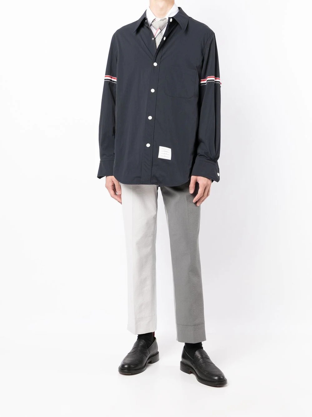 RWB armband piqué shirt jacket - 2