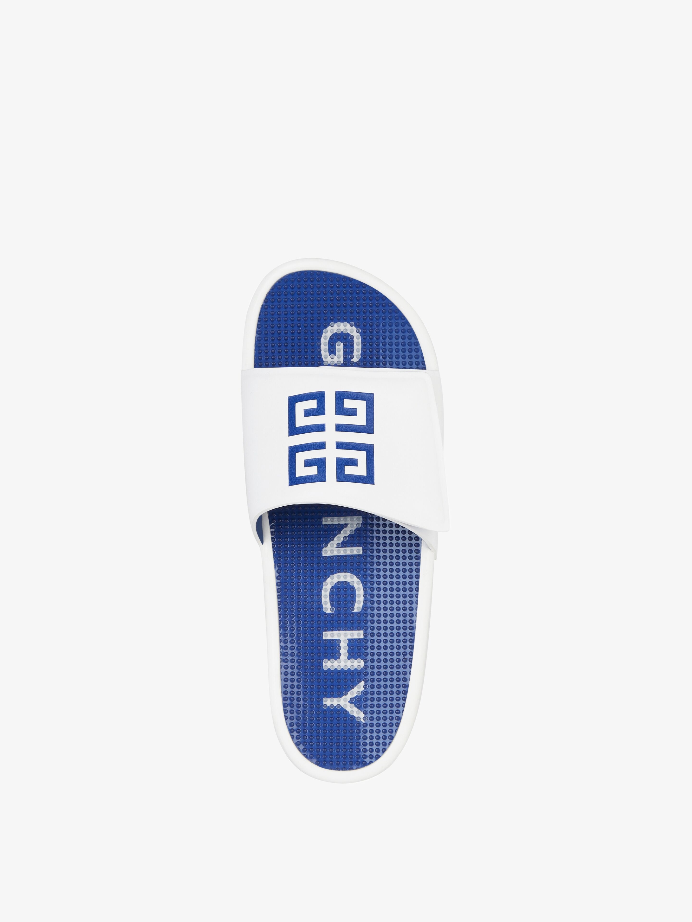 SLIDE FLAT SANDALS IN SYNTHETIC LEATHER - 4