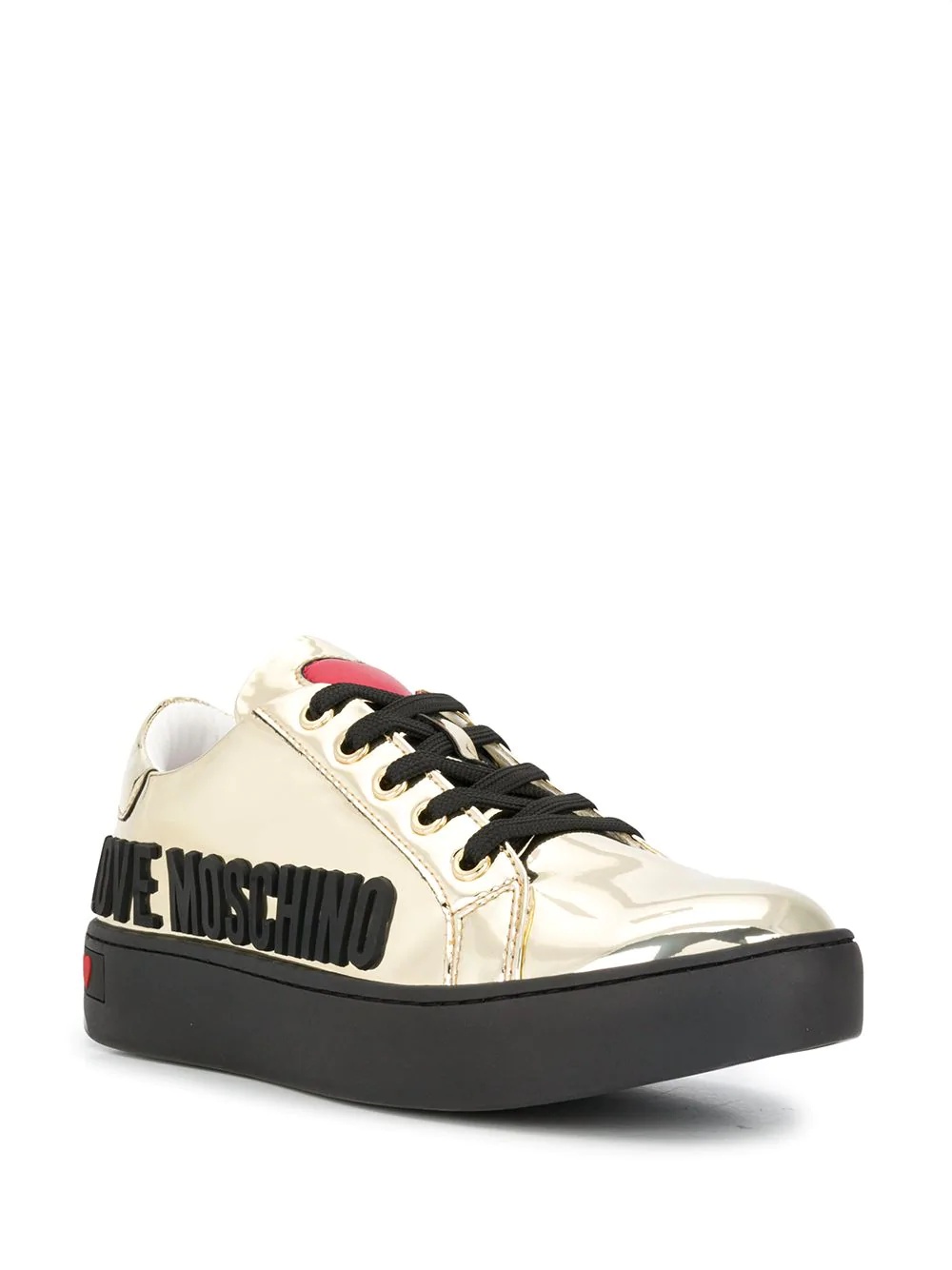 logo-print sneakers - 2