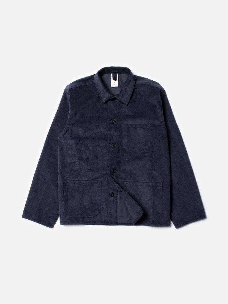 Buddy Classic Chore Jacket Cord Navy 1