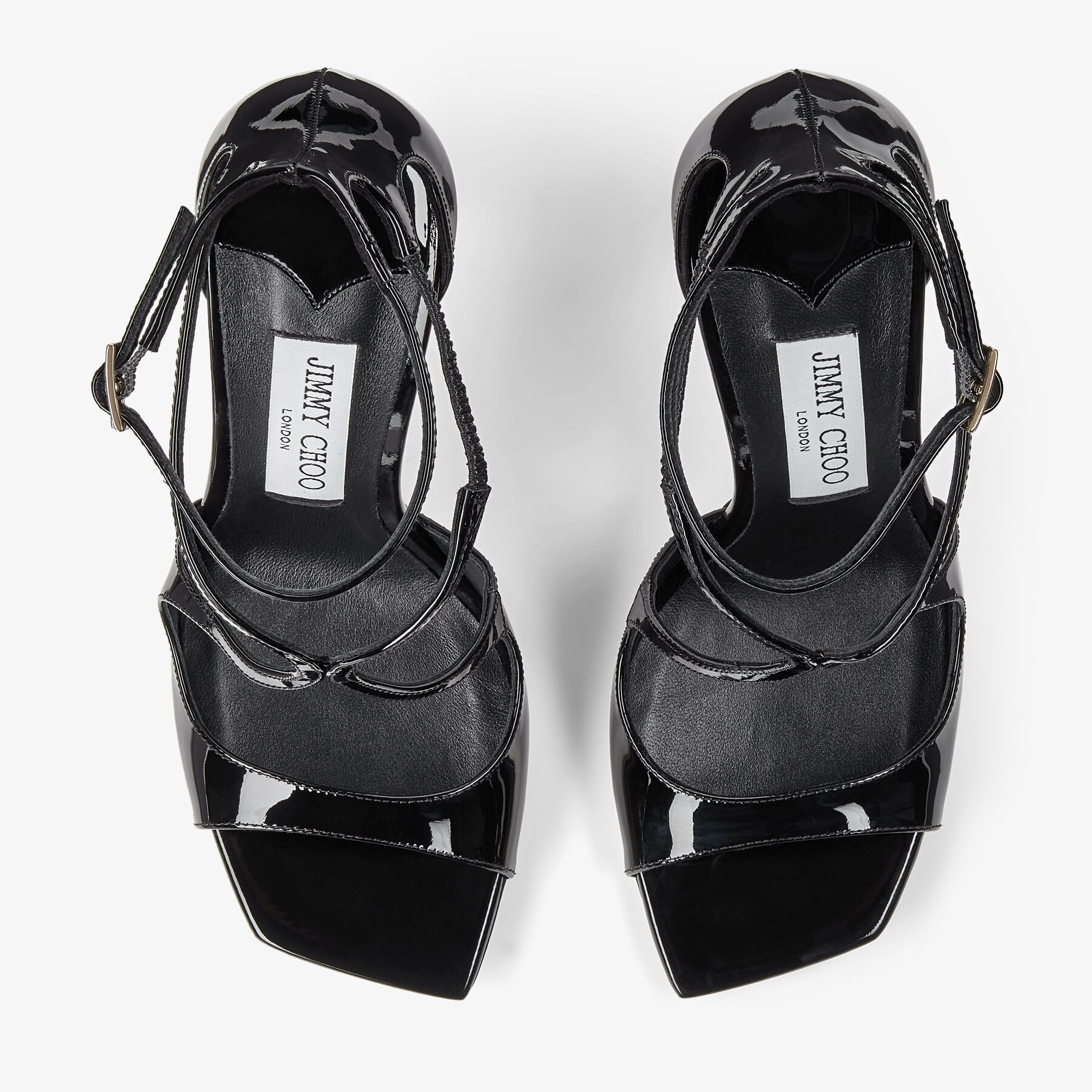 Azia 110
Black Patent Leather Sandals - 4