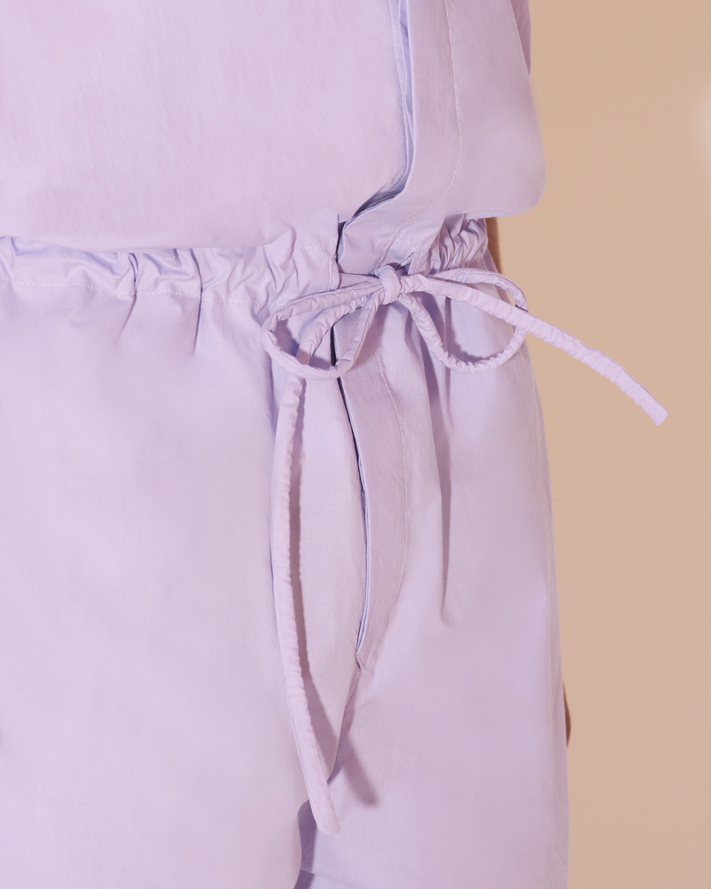 BENJA - Poplin jumpsuit - Lilac 5