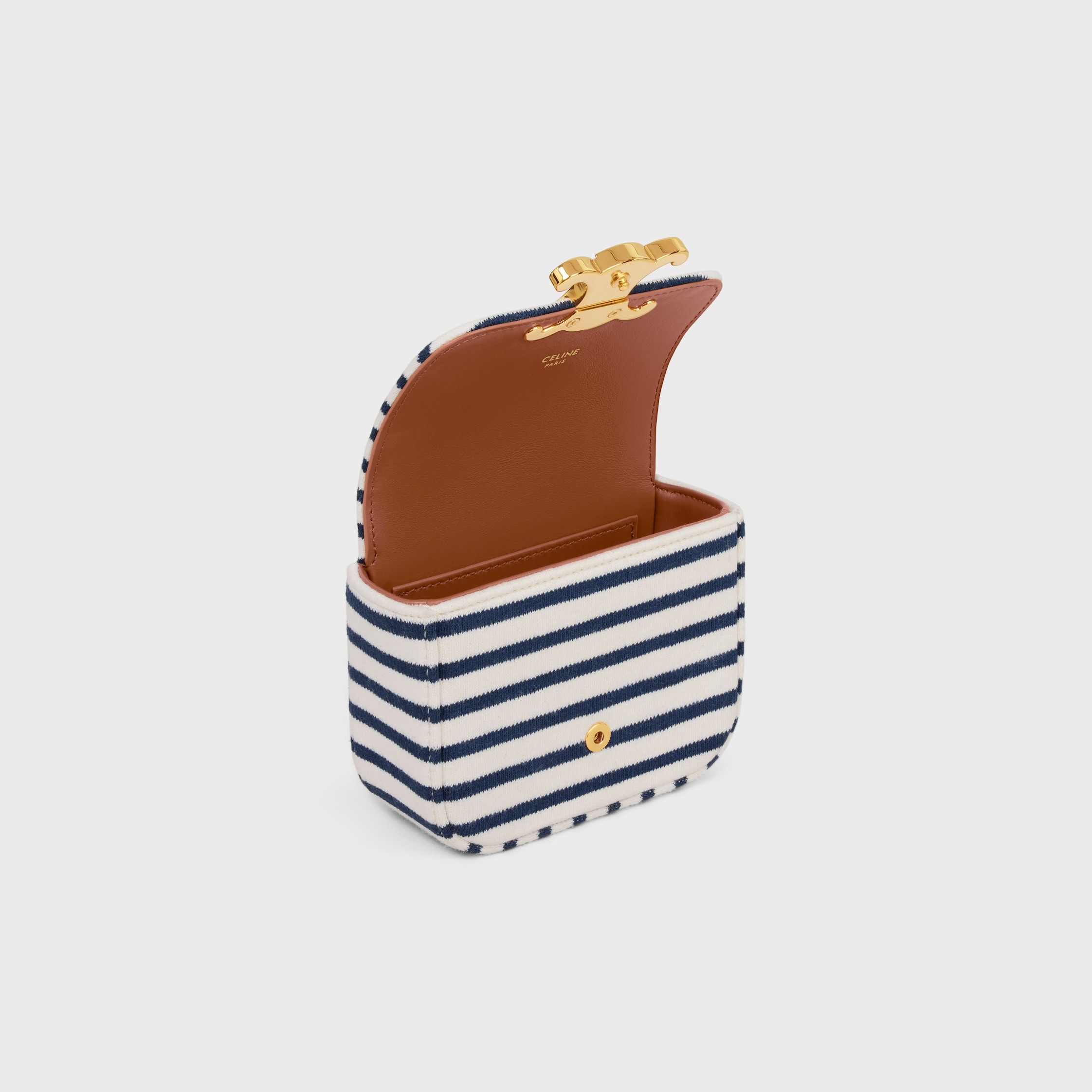 MINI CHAIN CLAUDE IN Striped Textile - 4