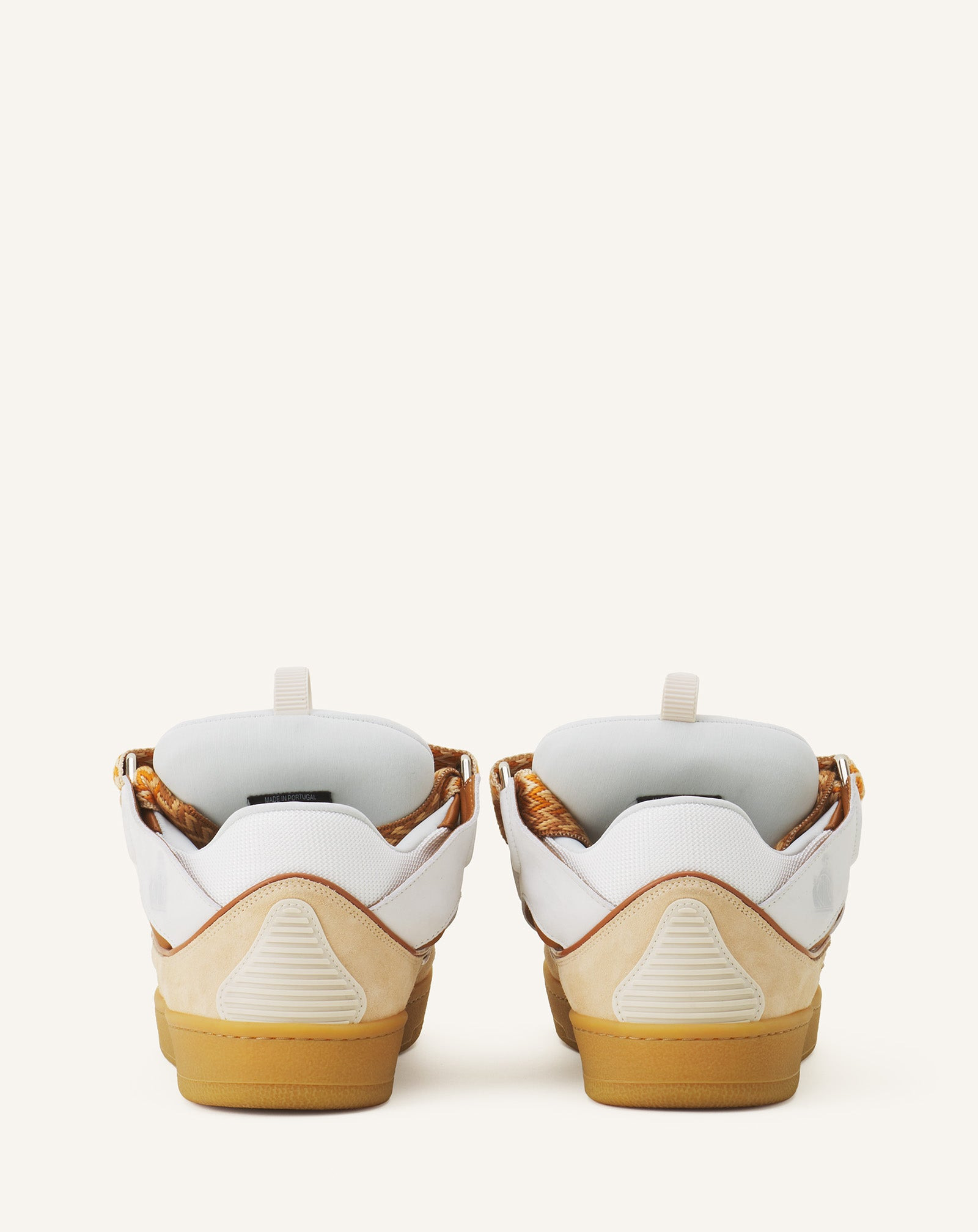 CURB LEATHER SNEAKERS - 3